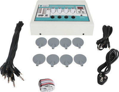 

UB PHYSIO SOLUTIONS White Electro Therapy Tens 4 Channel Auto Electrotherapy Device(UB207)