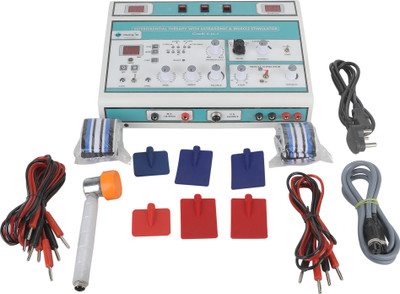 

UB PHYSIO SOLUTIONS White Electro Therapy Combination Therapy (Ift+Us+Ms) Electrotherapy Device(UB220)