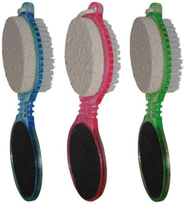 K kudos Enterprise Foot File with Pedicure Brush Kit ( pack of 3 )