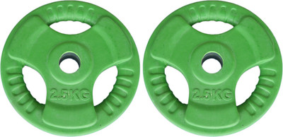 

Royal 2.5Kg 2Pc COLOR Weight Plate 27mm1 Green Weight Plate(5 kg)