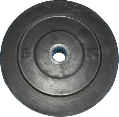 

Royal 5Kg 1Pc Low Cost Black Plate 27mm1 Black Weight Plate(5 kg)