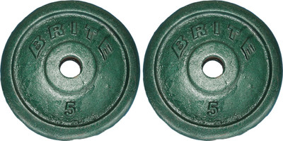 

Royal 5Kg 2Pc Casting Green Plates 27mm1 Green Weight Plate(10 kg)