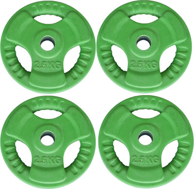 

Royal 2.5Kg 4Pc COLOR Weight Plate 27mm1 Green Weight Plate(10 kg)