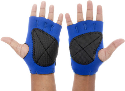 

TOPPRO WORK OUT GLOVES Gym & Fitness Gloves (, Multicolor, Black;blue