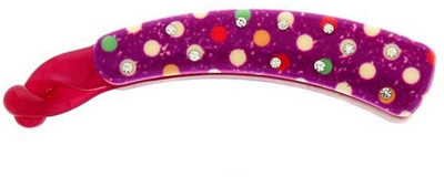 

Anuradha Art Jewellery BN-402 Banana Clip(Purple)