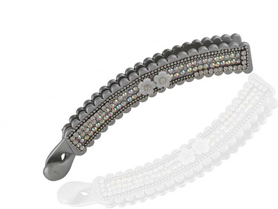 

Anuradha Art Jewellery BN-464 Banana Clip(Silver)