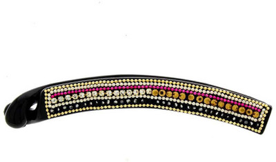 

Anuradha Art Jewellery BN-351 Banana Clip(Black)