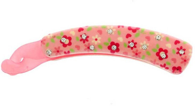 

Anuradha Art Jewellery BN-411 Banana Clip(Pink)