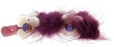 

Anuradha Art Jewellery BN-471 Banana Clip(Purple)