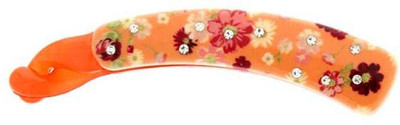 

Anuradha Art Jewellery BN-405 Banana Clip(Orange)