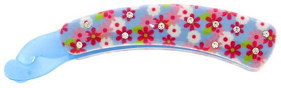 

Anuradha Art Jewellery BN-416 Banana Clip(Blue)