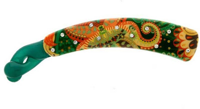 

Anuradha Art Jewellery BN-361 Banana Clip(Green)