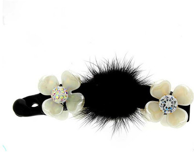 

Anuradha Art Jewellery BN-436 Banana Clip(Black)