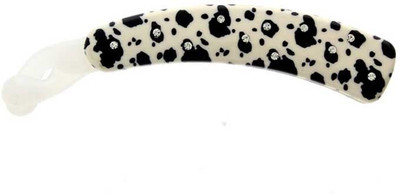 

Anuradha Art Jewellery BN-455 Banana Clip(White, Black)