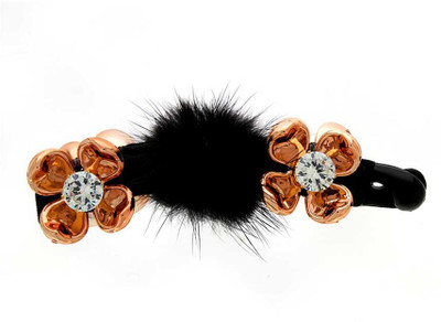

Anuradha Art Jewellery BN-339 Banana Clip(Black)