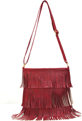 

Bee fashionable Sling Bag(Maroon)