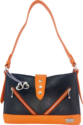 

Anglopanglo Satchel(Black, Yellow)