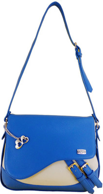 

Anglopanglo Satchel(Beige, Blue)