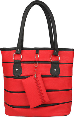 

MET CARE Hand-held Bag(Red, Black), Black;red