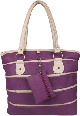 

MET CARE Hand-held Bag(Purple, White)