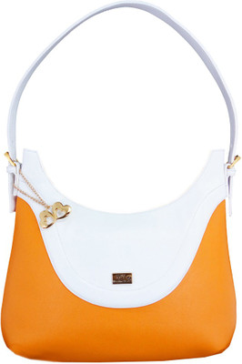 

Anglopanglo Hand-held Bag(White, Yellow)