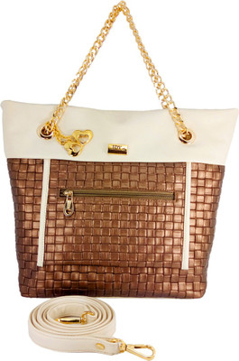 

Anglopanglo Women Casual Brown PU Sling Bag