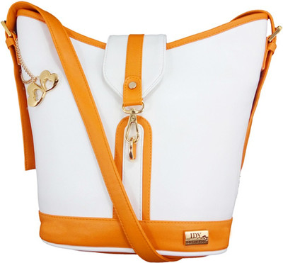 

Anglopanglo Satchel(White, Yellow)