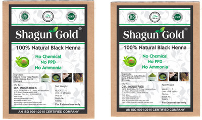 

Shagun Gold Natural Black Henna(400 g)