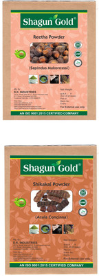 

Shagun Gold Reetha Powder And Shikakai Powder(200 g)