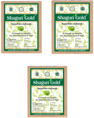 Shagun Gold Natural Rajasthani Mehandi(400 g)