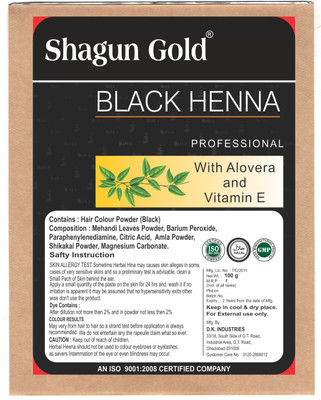 

Shagun Gold Hair Colour Powder Black(50 g)