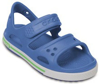 

Crocs Boys & Girls Sling Back Clogs(Blue, Sea blue/white