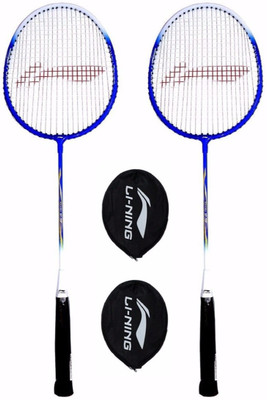 

Li-Ning XP Smash 707 2PC ,1 Single Compartment Triumph KB-302 Orange/Navy Badminton Bag Combo Multicolor Strung Badminton Racquet(S2, 85 g)
