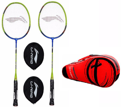

Li-Ning XP Smash 810 2PC ,1 Single Compartment Triumph 302 Red/Black Badminton Bag Combo Badminton Kit