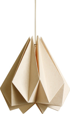 

Brownfolds Light Peach paper origami lampshade; Vanilla Bliss single pack Ceiling Lights, Hanging Lights (Pendant Lights) Lamp Shade(Paper)