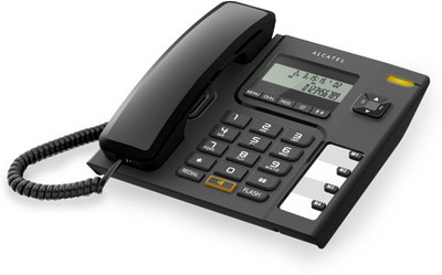 Alcatel T-22 Corded Landline Phone(Black)