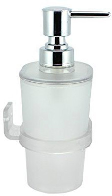 SBD ABS High Quality Unbreakable Liquid Dispenser 250 ml Soap Dispenser(Clear)