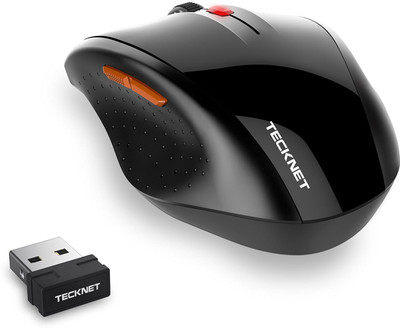 

Tecknet M002 Wireless Optical Gaming Mouse(2.4GHz Wireless, Black)