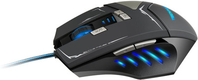 

Tecknet TeckNet M008 V2 Hyperbolt Lazer Gaming Mouse Wired Laser Gaming Mouse(USB, Black)