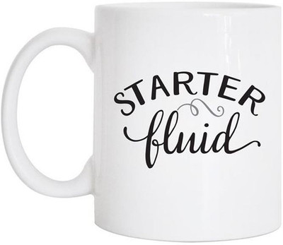 

Stonic Fluid_Coffee Ceramic Mug(350 ml), White