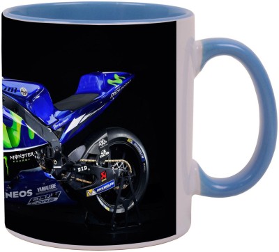 

Arkist 2017 movistar yamaha yzr m1 nr 25 motogp p Ceramic Mug(340 ml), Multicolor