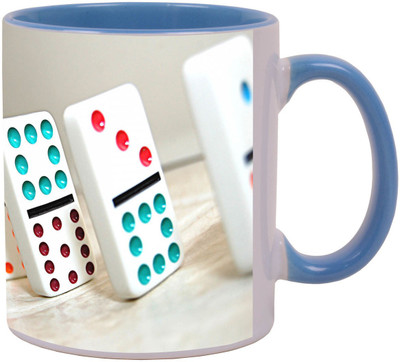 Arkist dominos Ceramic Mug(340 ml) available at flipkart for Rs.499