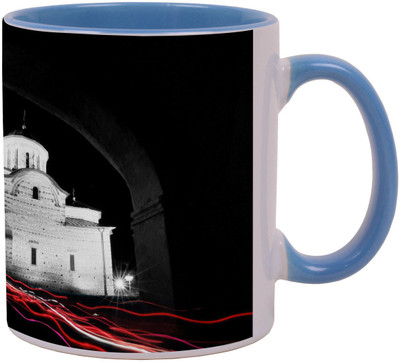 

Arkist church romania 2 Ceramic Mug(340 ml), Multicolor