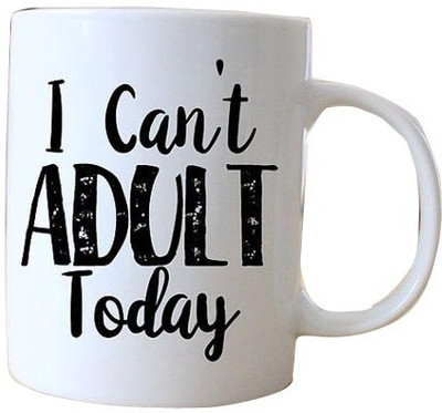 

Stonic Adult_Coffee Ceramic Mug(350 ml), White