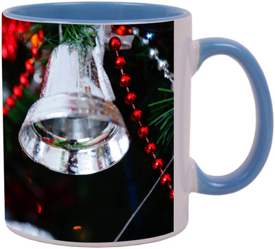 

Arkist jingle bells 3 Ceramic Mug(340 ml), Multicolor