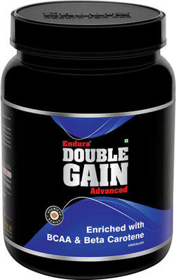 

Endura Double Gain Weight Gainers/Mass Gainers(1000 g, Chocolate)