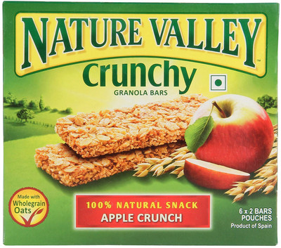 

Pillsbury Nature Valley Crunchy Granola Bars, Apple Crunch Baking Solid(255 g)