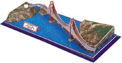 

kidoz kingdom GOLDEN GATE BRIDGE 3D PUZZLE 20 PCS(20 Pieces)