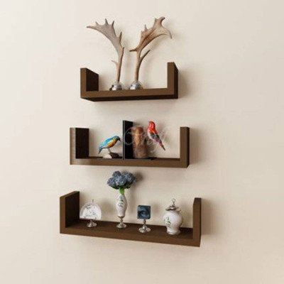 

A.S Wood MDF Wall Shelf(Number of Shelves - 3)