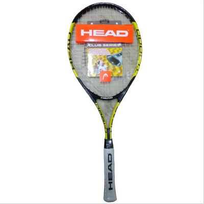 

Head Titanium 1000 Yellow, Multicolor Strung Tennis Racquet(G4 - 4 1/2 Inches, 360 g), Multicolor;yellow